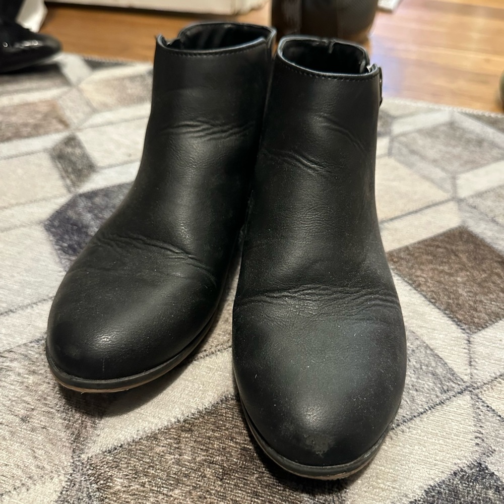 Black Ankle Boots Size 6